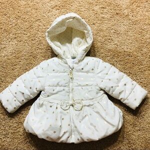 LITTLE ME - GIRLS BEAUTIFUL COAT SIZE 12 MONTHS